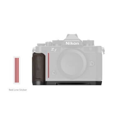 SmallRig 4801 L-Shape Mount Plate with Wooden Handle for Nikon Z f